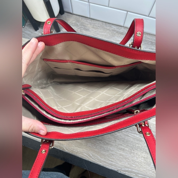 Red MK Tote - Picture 5 of 6